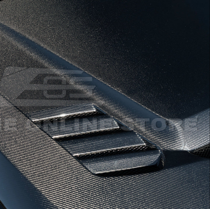 2023-Up BMW G87 M2 | V Style CARBON FIBER Front Vented Heat Extraction Hood
