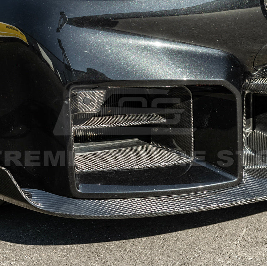 2023-Up BMW G87 M2 Factory Style DRY Carbon Fiber Front Side Duct Vents