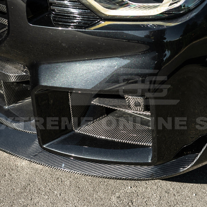 2023-Up BMW G87 M2 Factory Style DRY Carbon Fiber Front Side Duct Vents