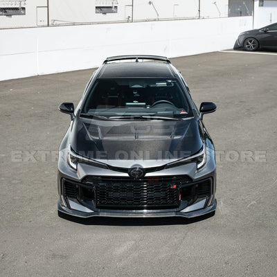 2023-Up Toyota GR Corolla VRS Style Front Vented Bumper Hood