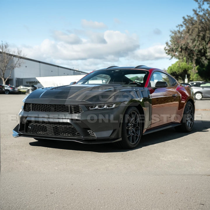 2015-Up Ford Mustang S650 Coupe Dry CARBON FIBER Tape-On Top Roof Panel Cover