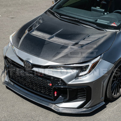 2023-Up Toyota GR Corolla VRS Style Front Vented Bumper Hood
