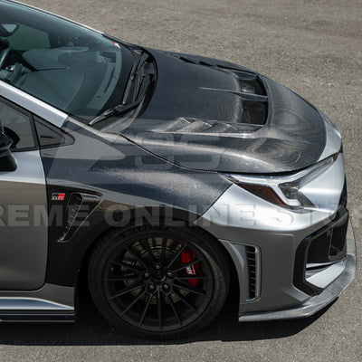 2023-Up Toyota GR Corolla VRS Style Front Vented Bumper Hood