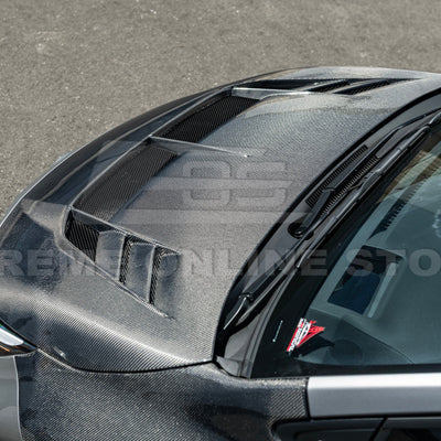 2023-Up Toyota GR Corolla VRS Style Front Vented Bumper Hood