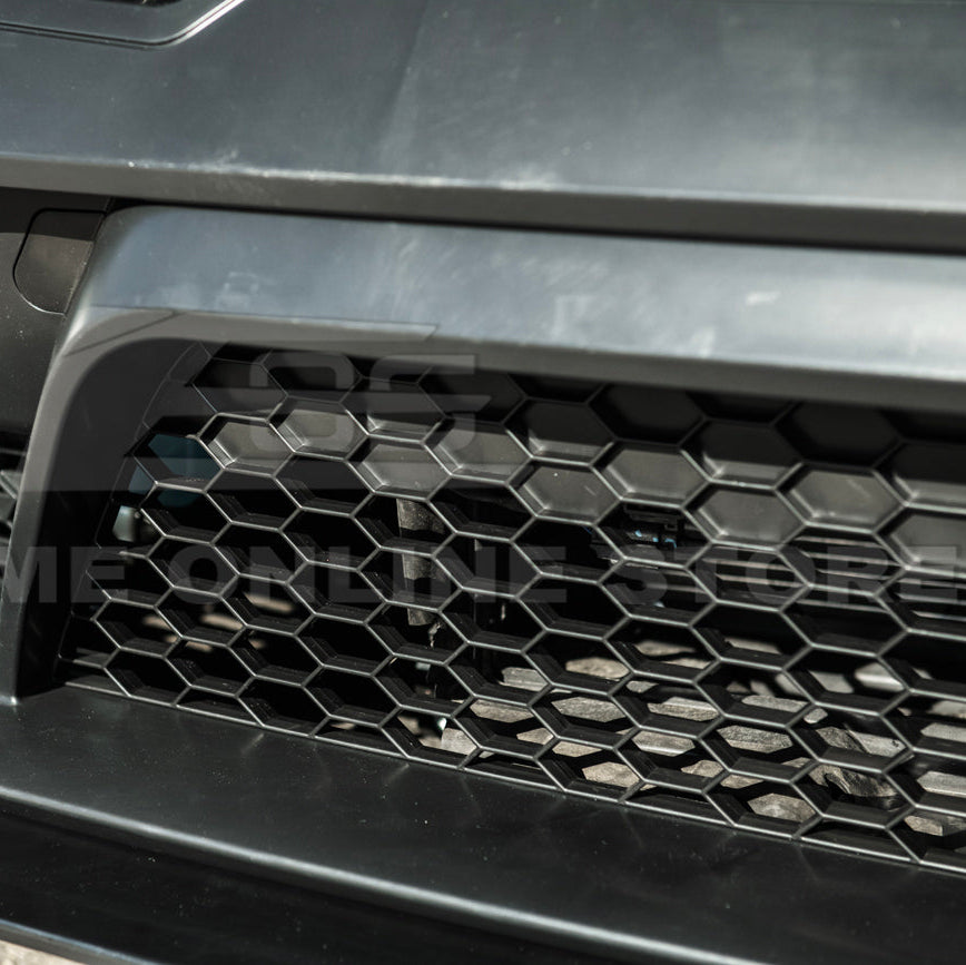2024-Up Mustang GTD Style Full Conversion Primed Front Bumper Cover Grille Lip