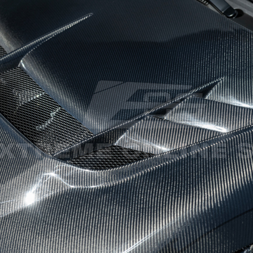 2023-Up Toyota GR Corolla VRS Style Front Vented Bumper Hood