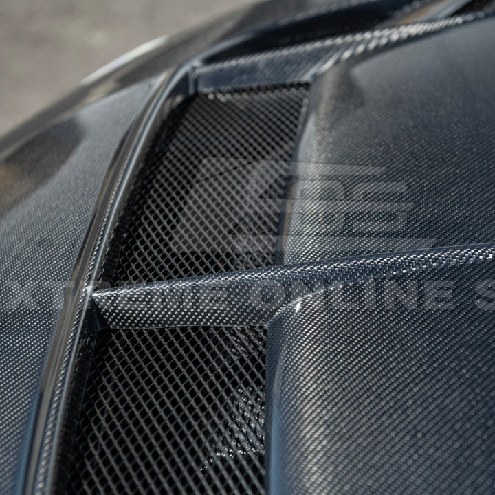 2023-Up Toyota GR Corolla VRS Style Front Vented Bumper Hood