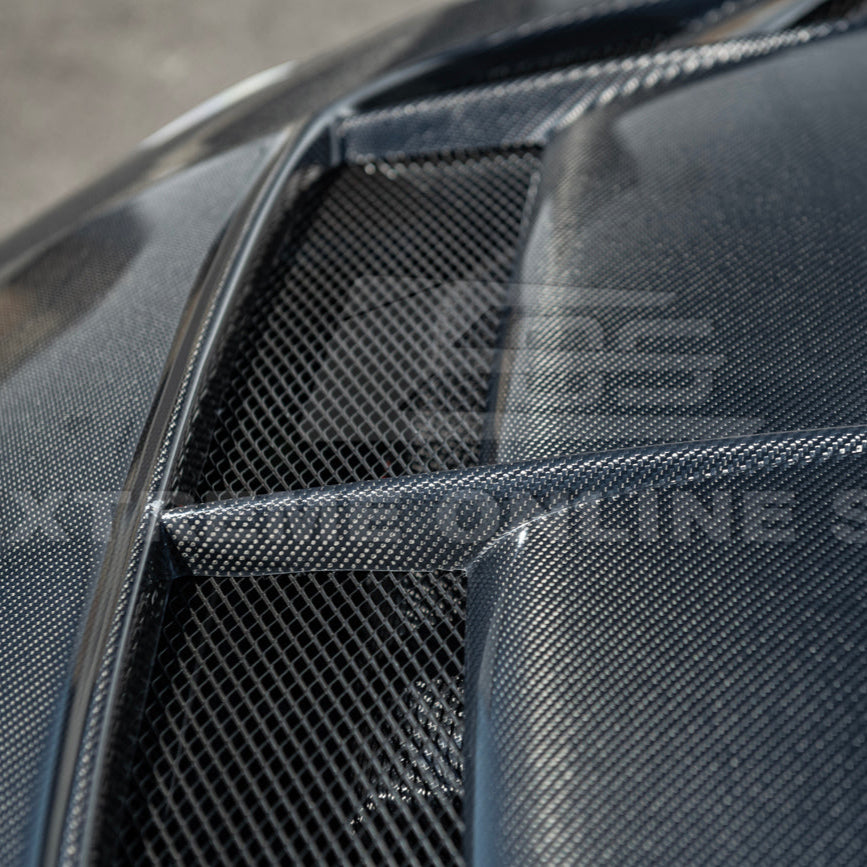 2023-Up Toyota GR Corolla VRS Style Front Vented Bumper Hood