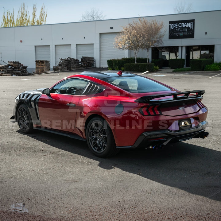 2015-Up Ford Mustang S650 Coupe Dry CARBON FIBER Tape-On Top Roof Panel Cover