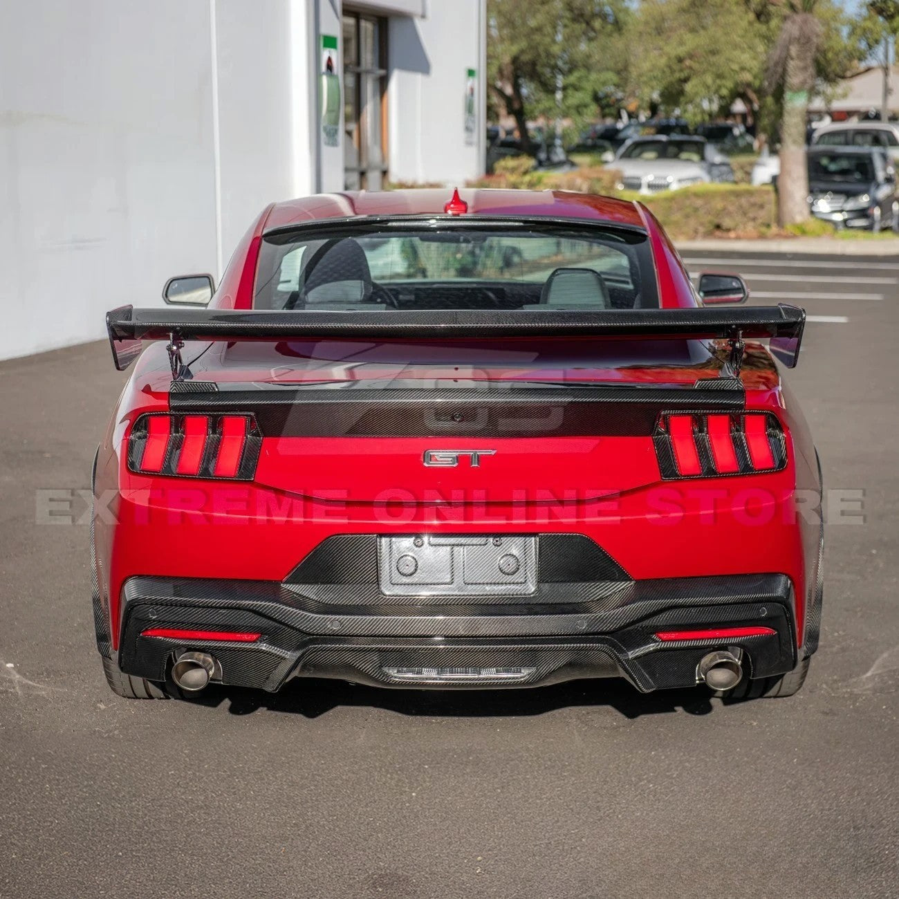 2024-Up Mustang | GT500 Rear High Wing Spoiler