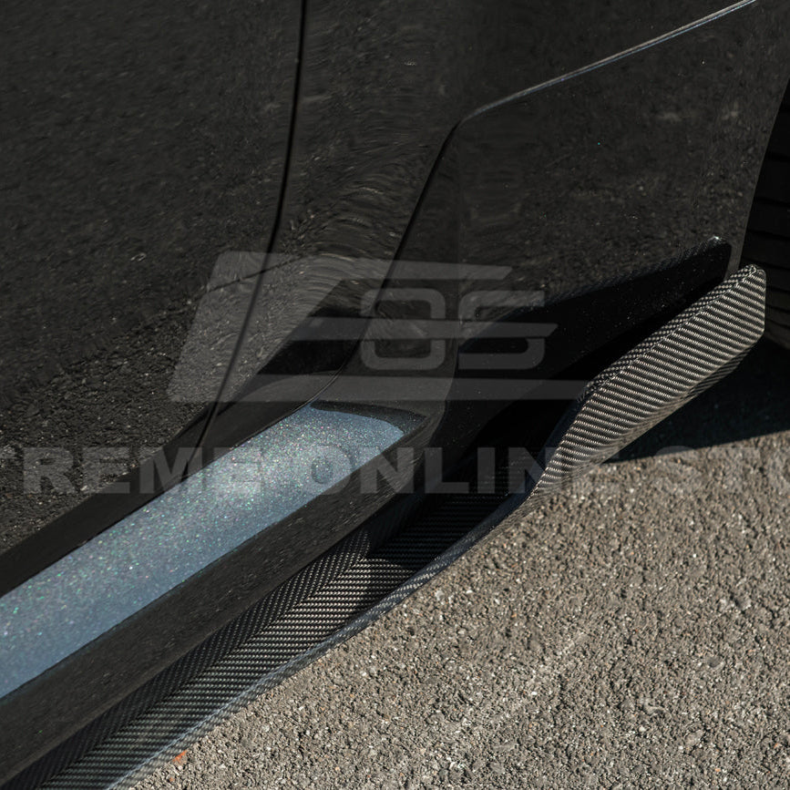 2023-Up BMW G87 M2 | TR Style Dry CARBON FIBER Side Skirts Rocker Panel Extension
