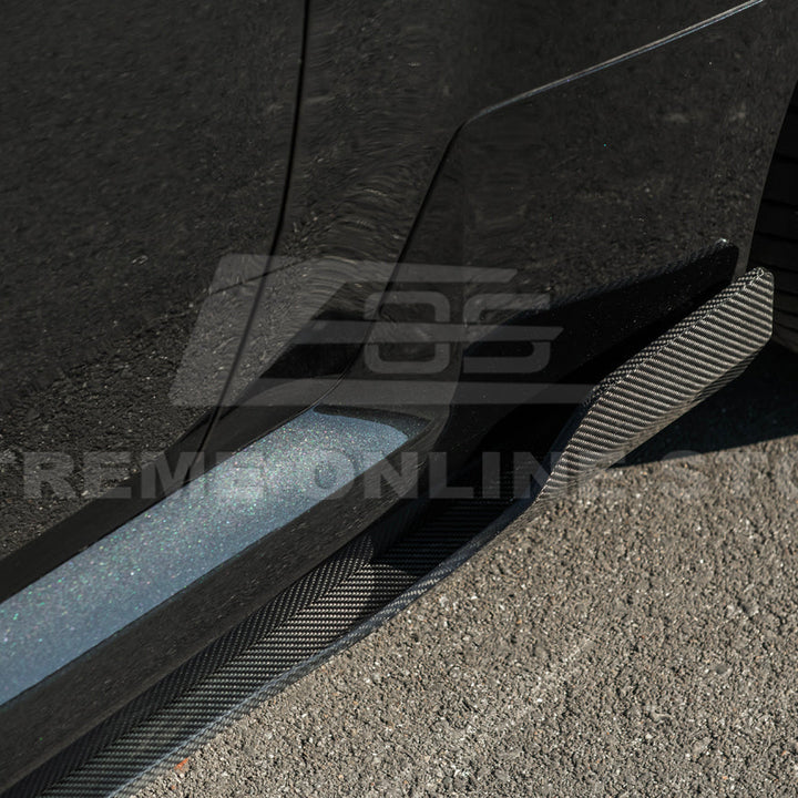 2023-Up BMW G87 M2 | TR Style Dry CARBON FIBER Side Skirts Rocker Panel Extension