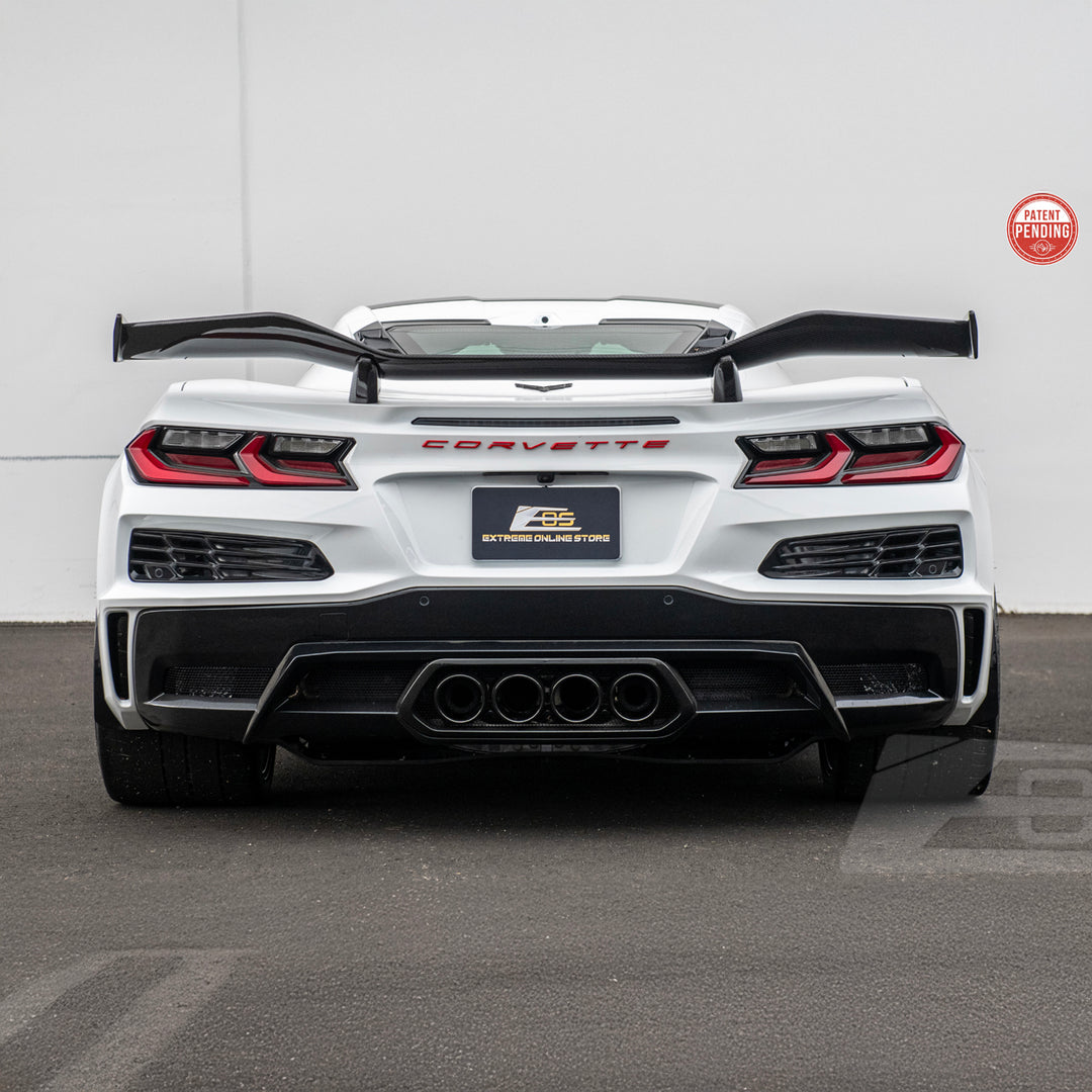 Chevrolet Corvette C8 Z06 DRY CARBON FIBER Rear High Wing