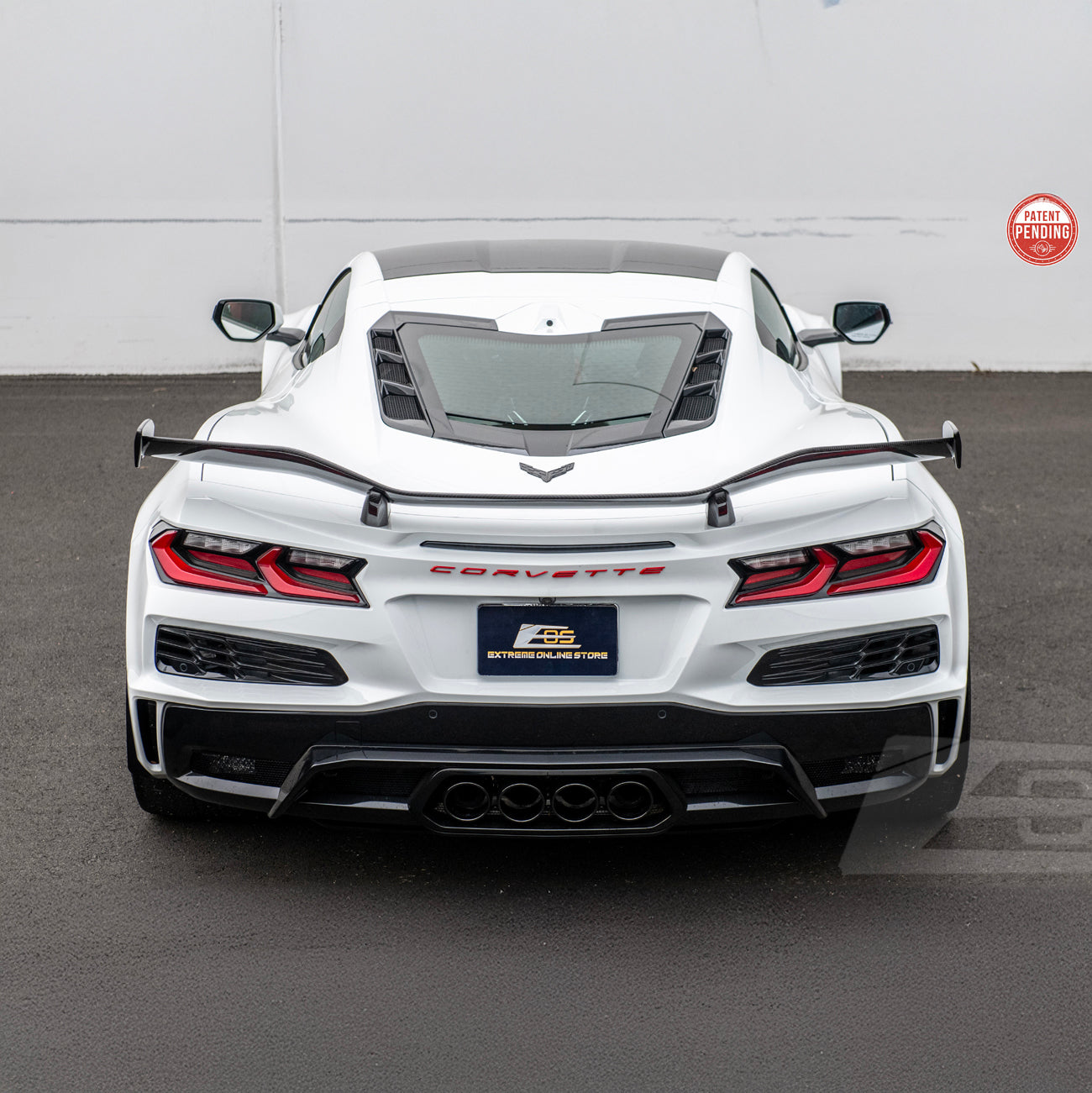 Chevrolet Corvette C8 Z06 Rear High Wing