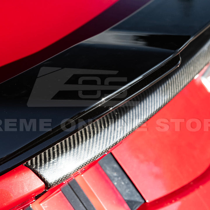 2024-Up Ford Mustang DarkHorse Style GLOSSY BLACK Rear Trunk Lid Wing Spoiler