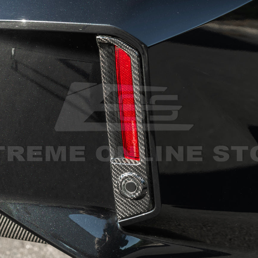 2023-Up BMW G87 M2 | Factory CARBON FIBER Replacement Rear Bumper Reflector