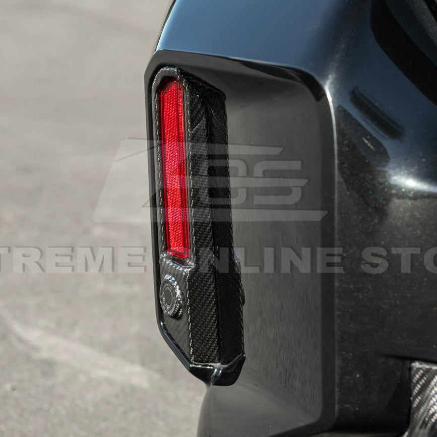 2023-Up BMW G87 M2 | Factory CARBON FIBER Replacement Rear Bumper Reflector