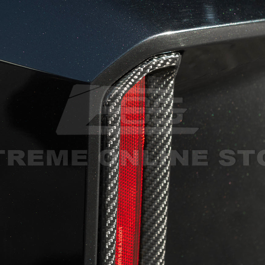 2023-Up BMW G87 M2 | Factory CARBON FIBER Replacement Rear Bumper Reflector