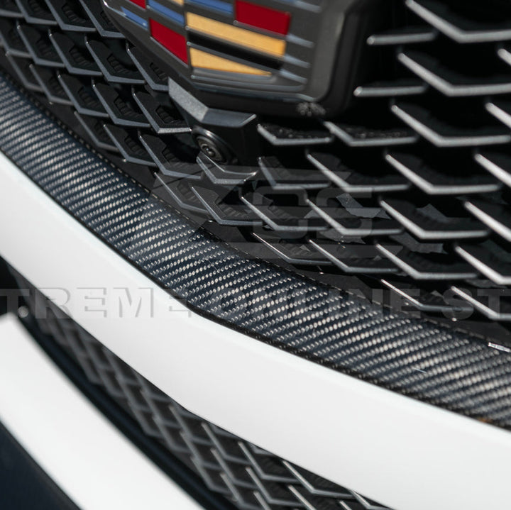 2022-24 Cadillac CT5-V Blackwing Dry Carbon Fiber Front Upper &amp; Lower Grille Trim