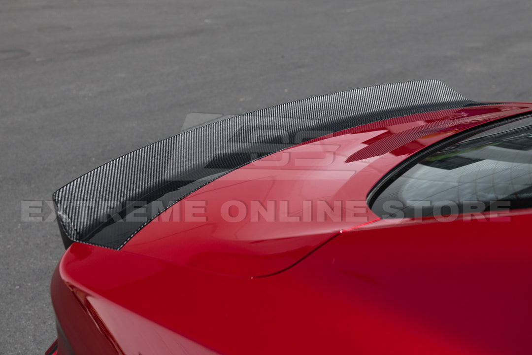 2024+ Ford Mustang DRY CARBON FIBER Rear Ducktail Spoiler