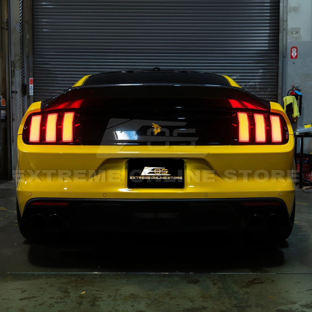 2015-23 Ford Mustang EURO RGB Sequential Signal LED XB Clear Rear Taillight