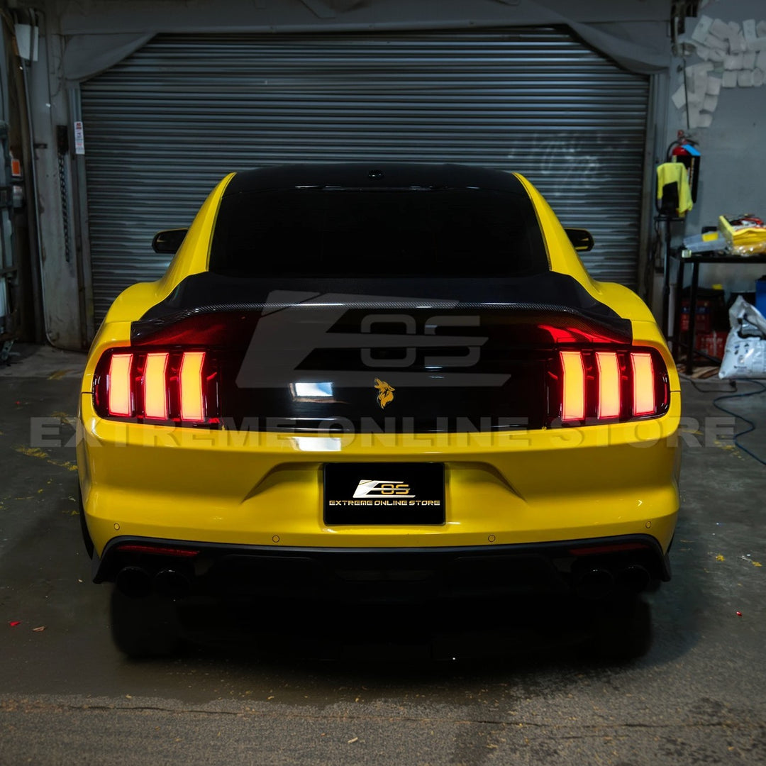 2015-23 Ford Mustang EURO RGB Sequential Signal LED XB Clear Rear Taillight