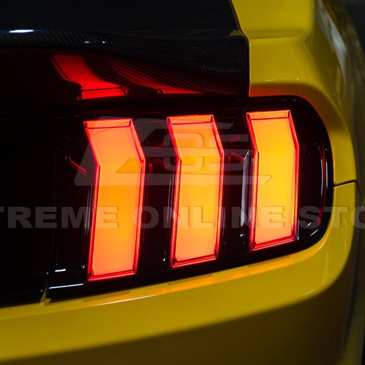 2015-23 Ford Mustang EURO RGB Sequential Signal LED XB Clear Rear Taillight