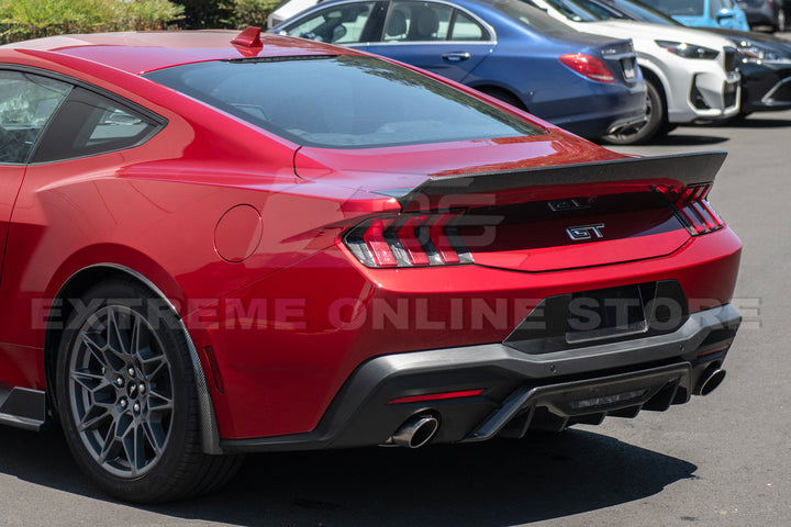 2024+ Ford Mustang DRY CARBON FIBER Rear Ducktail Spoiler