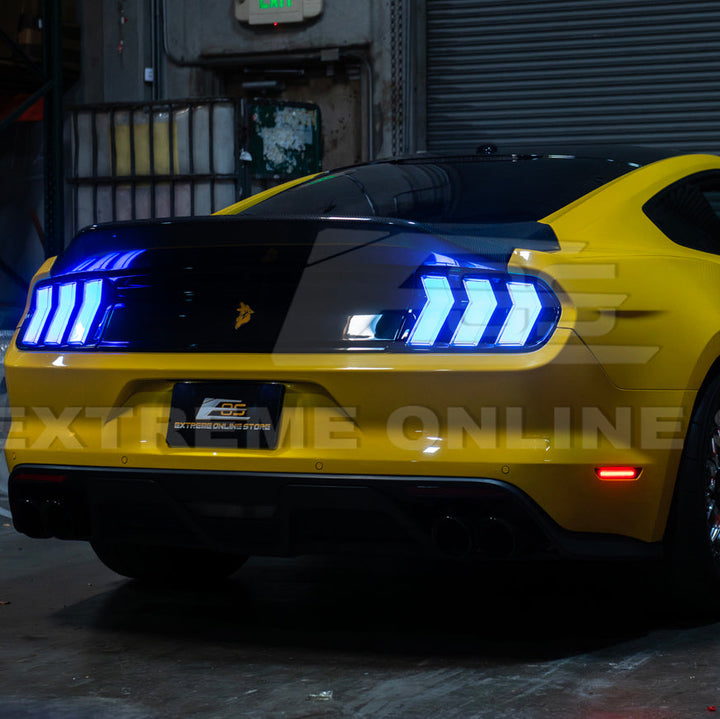 2015-23 Ford Mustang EURO RGB Sequential Signal LED XB Clear Rear Taillight