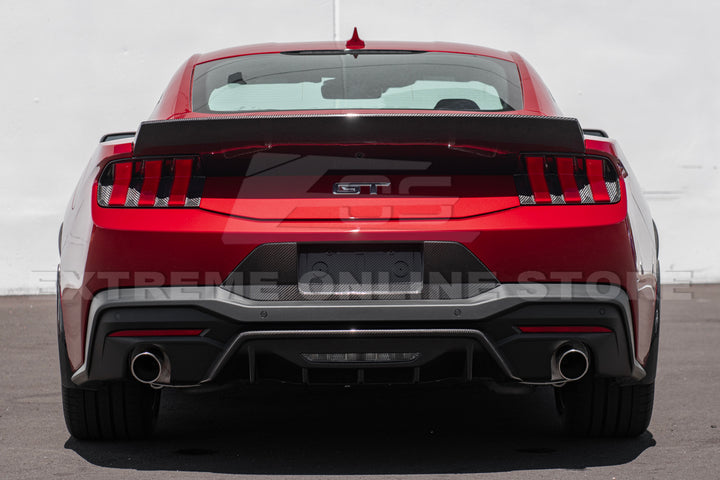 2024+ Ford Mustang DRY CARBON FIBER Rear Ducktail Spoiler