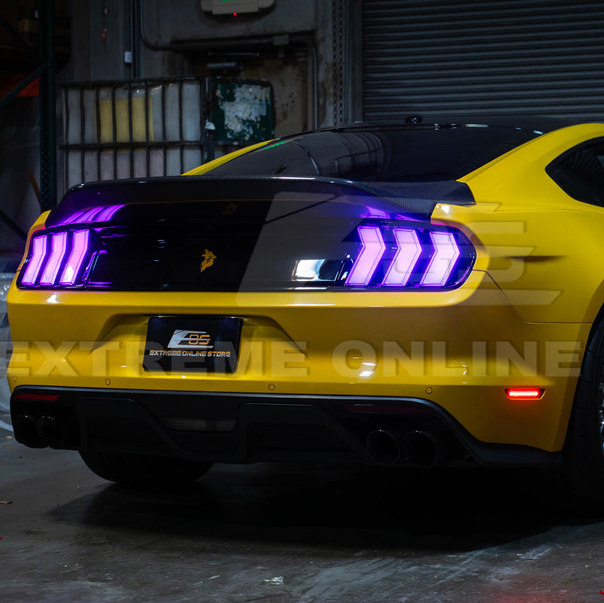2015-23 Ford Mustang EURO RGB Sequential Signal LED XB Clear Rear Taillight