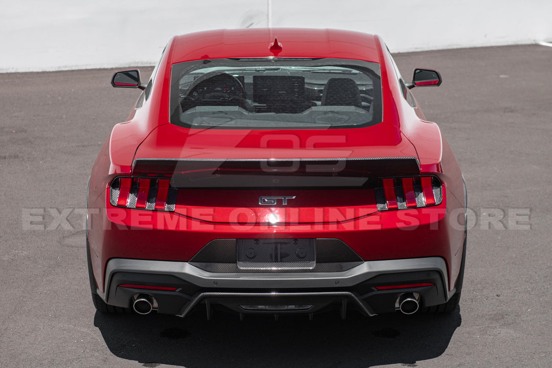 2024+ Ford Mustang DRY CARBON FIBER Rear Ducktail Spoiler