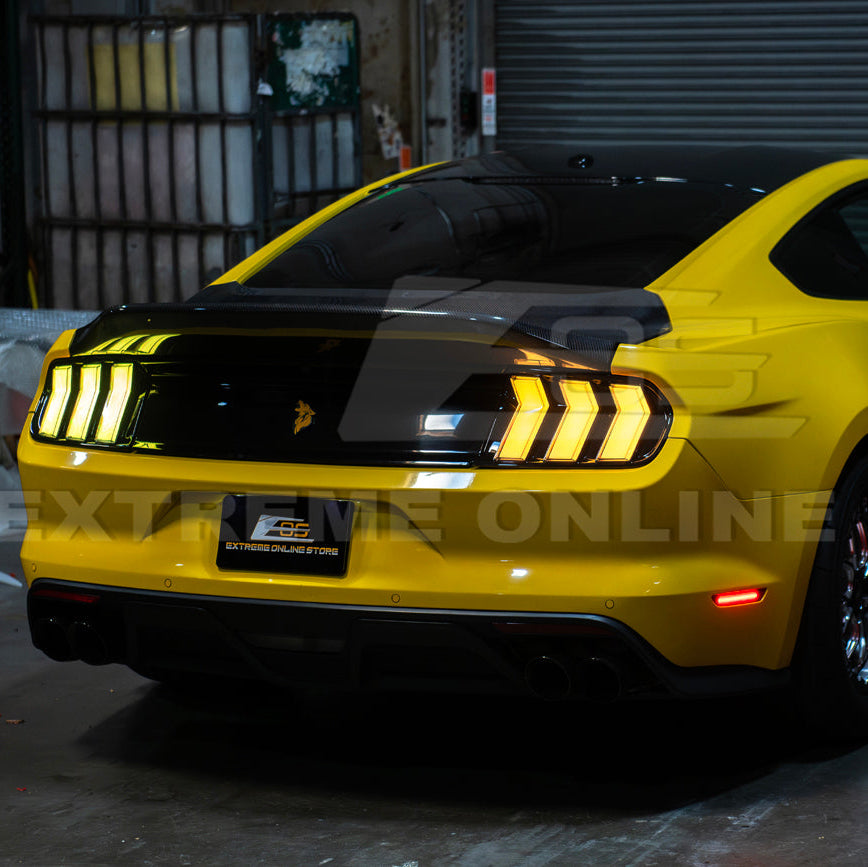 2015-23 Ford Mustang EURO RGB Sequential Signal LED XB Clear Rear Taillight