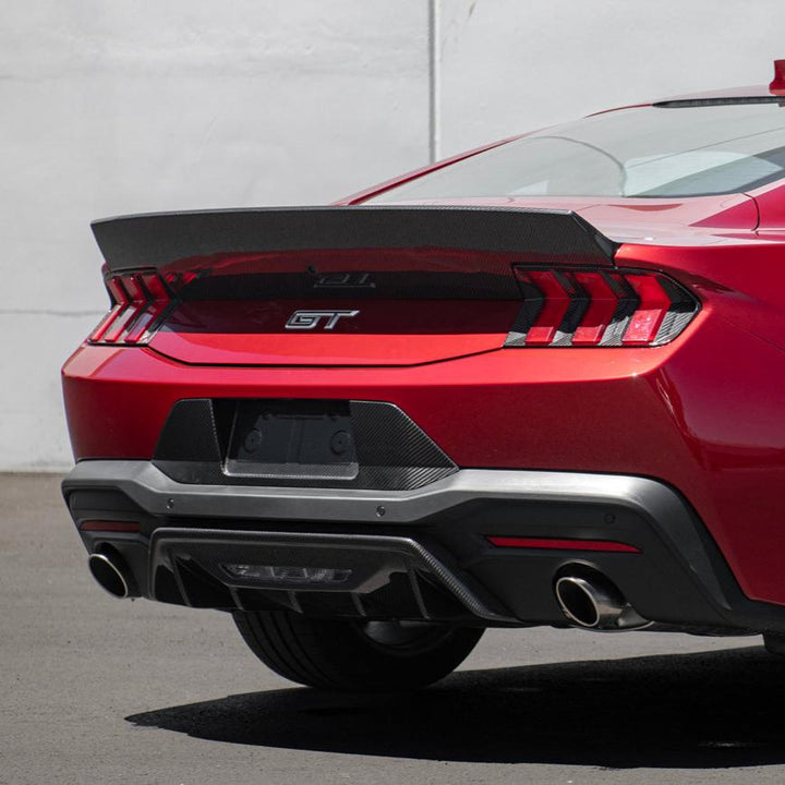 2024+ Ford Mustang DRY CARBON FIBER Rear Ducktail Spoiler