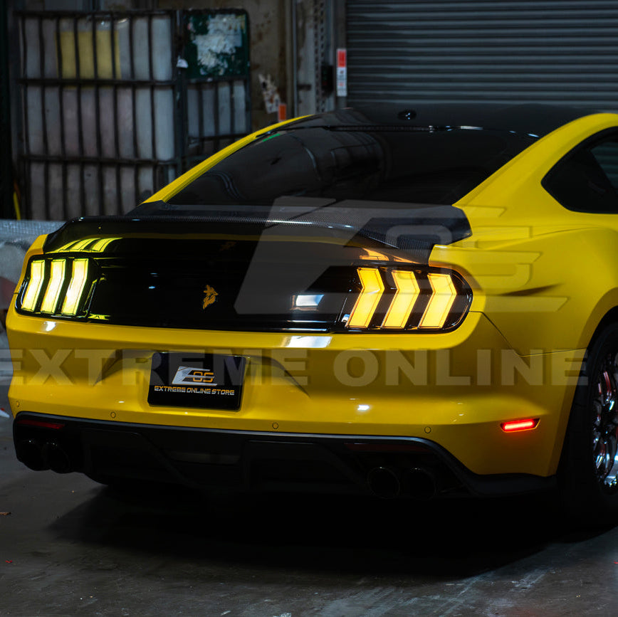 2015-23 Ford Mustang EURO RGB Sequential Signal LED XB Clear Rear Taillight