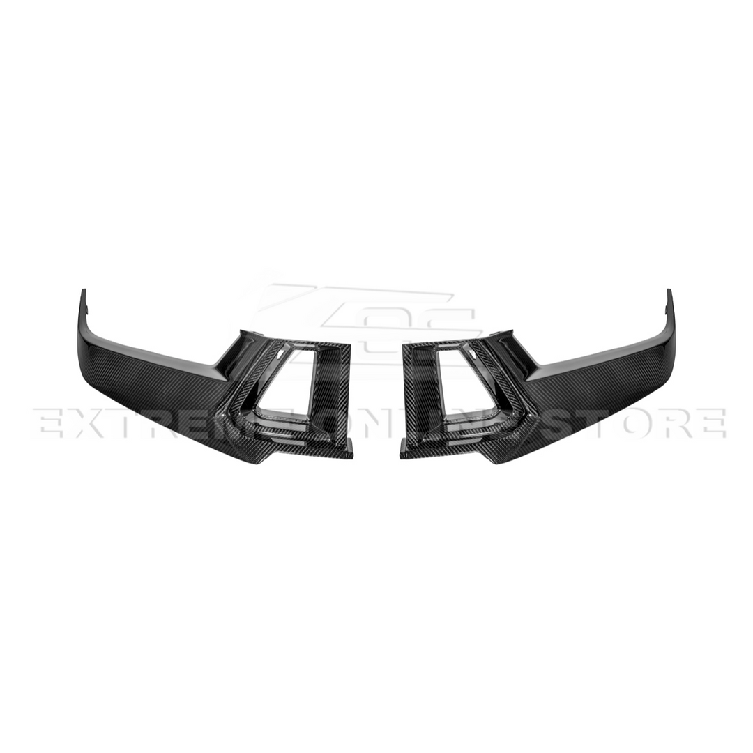 2024+ Ford Mustang Dark Horse DRY CARBON FIBER Front Grille Insert
