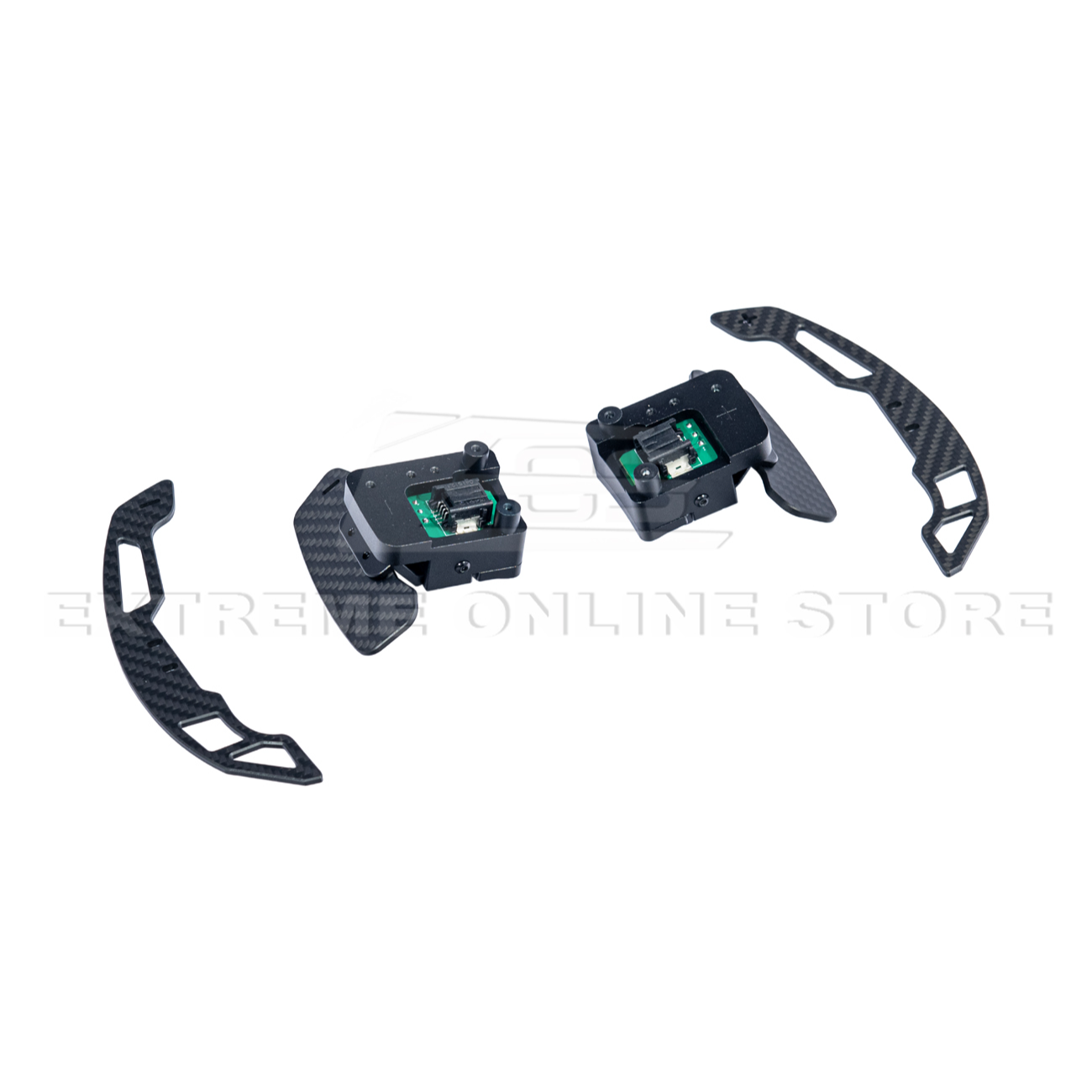 2024-Up Ford Mustang Steering Wheel Magnetic Paddle Shifter Pair