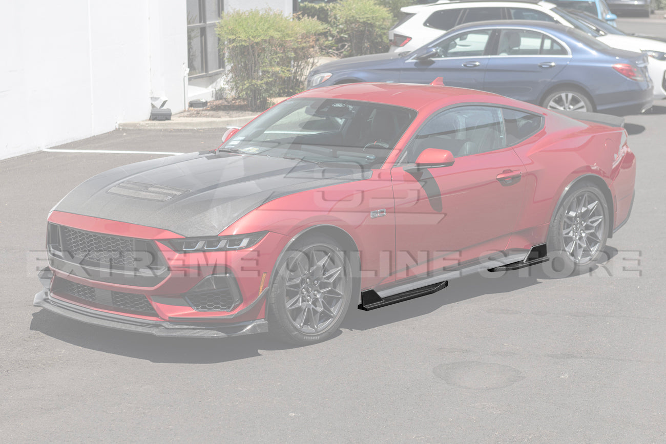 2024-Up Mustang Side Skirts Extension