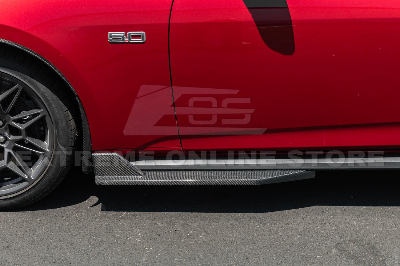 2024-Up Mustang Side Skirts Extension