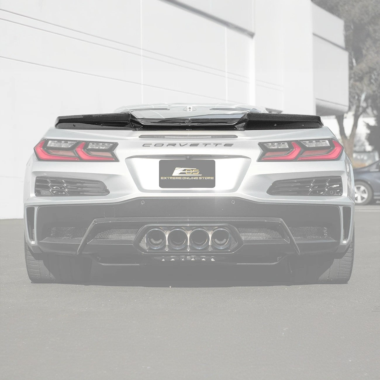 Corvette C8 Z06 Wicker-Bill Rear Spoiler