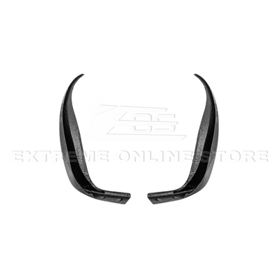 2005-13 Corvette C6 Z06 ZR1 Extended CARBON FIBER Rear Splash Guard Mud Flaps