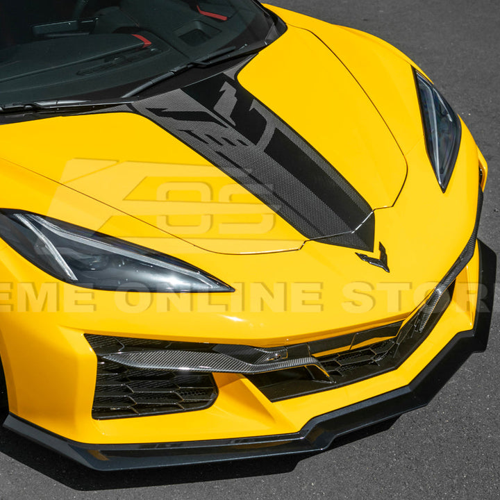 Corvette C8 Z06 / E-Ray DRY CARBON FIBER Front Splitter [Z07 Package]