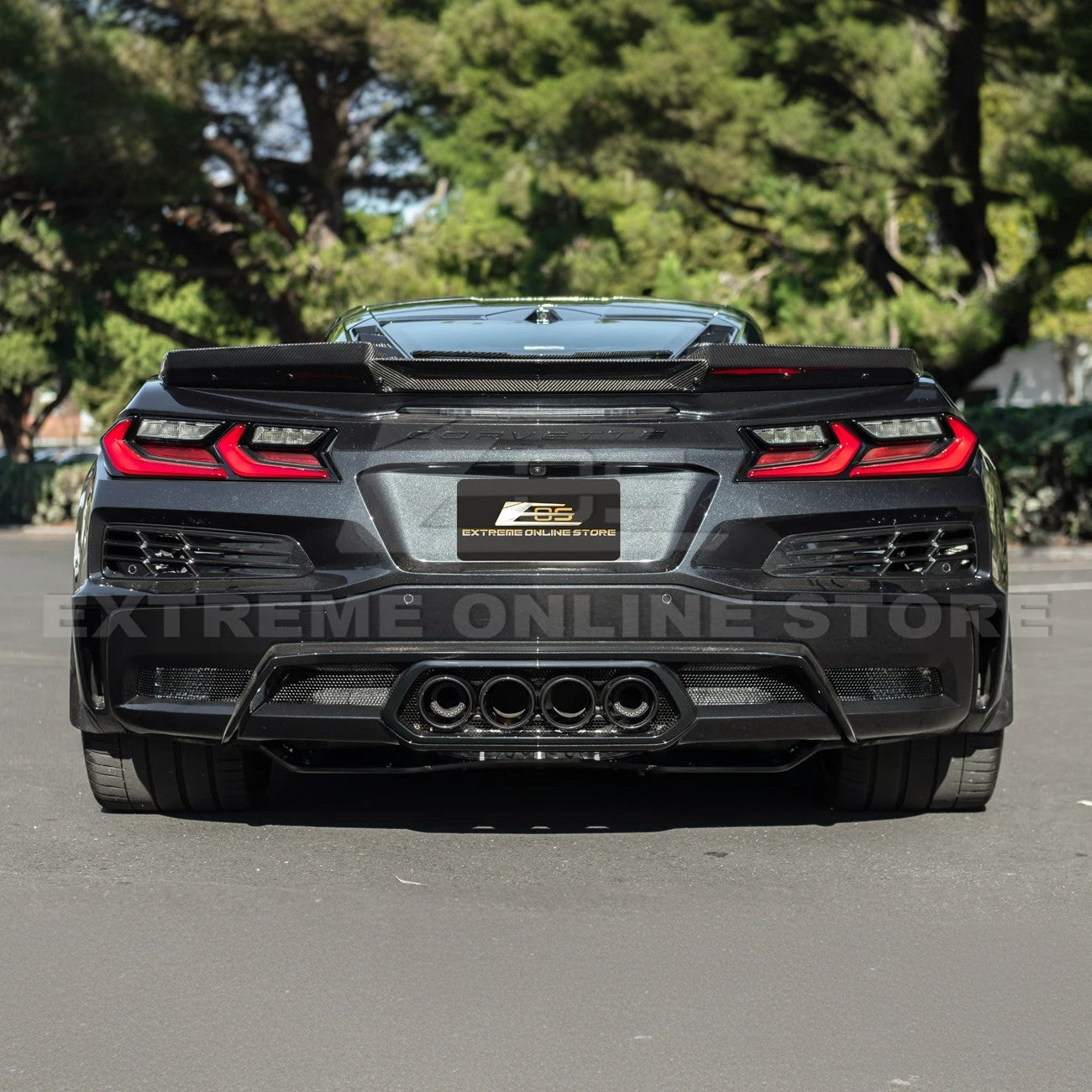 Corvette C8 Z06 Wicker-Bill Rear Spoiler