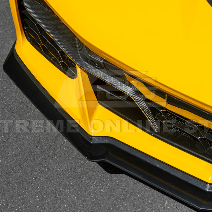 Corvette C8 Z06 / E-Ray DRY CARBON FIBER Front Splitter [Z07 Package]