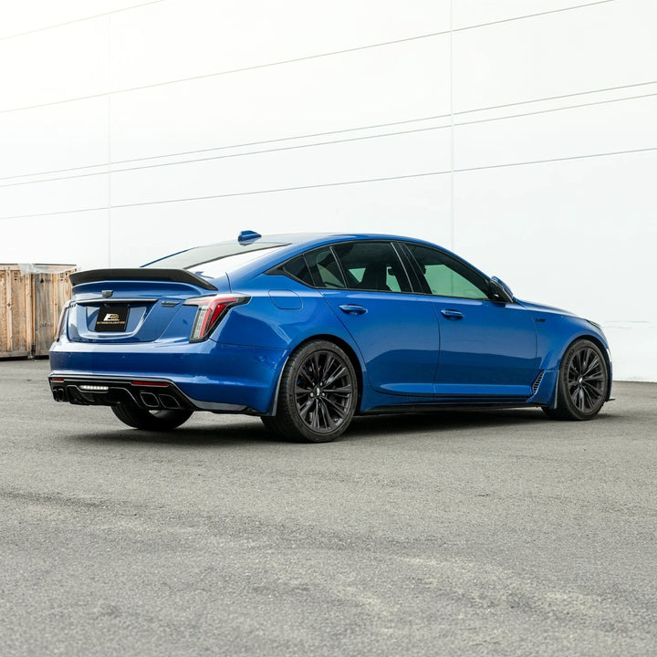 2020-Present Cadillac CT5 &amp; CT5-V Blackwing | Carbon Fiber Mud Flaps Splash Guards