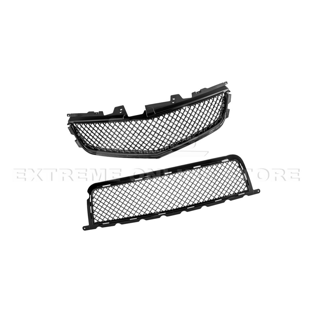 2009-15 Cadillac CTS-V Front Upper Lower Badgeless Grille