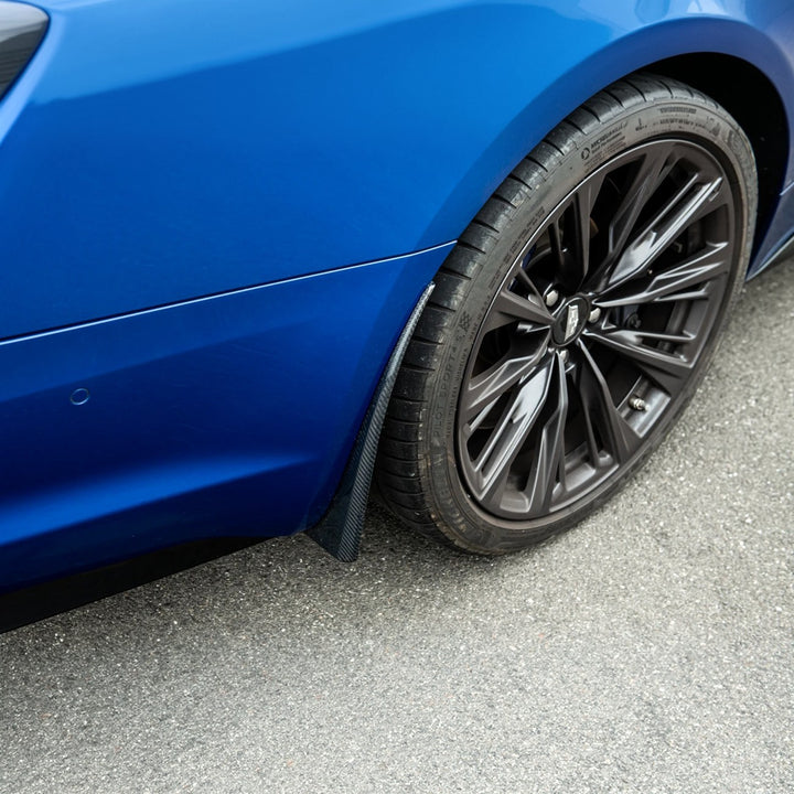 2020-Present Cadillac CT5 &amp; CT5-V Blackwing | Carbon Fiber Mud Flaps Splash Guards