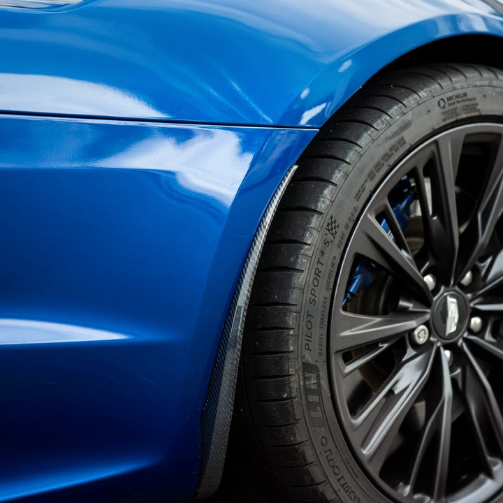 2020-Present Cadillac CT5 &amp; CT5-V Blackwing | Carbon Fiber Mud Flaps Splash Guards