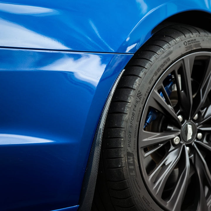 2020-Present Cadillac CT5 &amp; CT5-V Blackwing | Carbon Fiber Mud Flaps Splash Guards