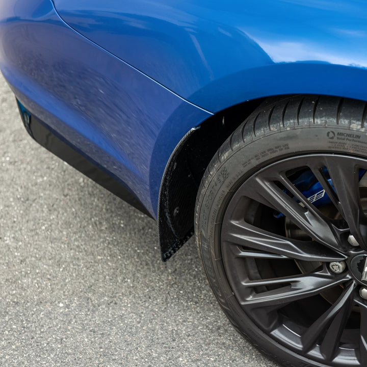 2020-Present Cadillac CT5 &amp; CT5-V Blackwing | Carbon Fiber Mud Flaps Splash Guards